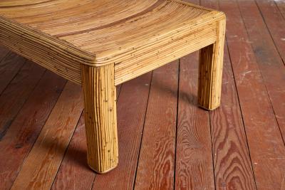 Gabriella Crespi Gabriella Crespi Style Pencil Reed Coffee Table