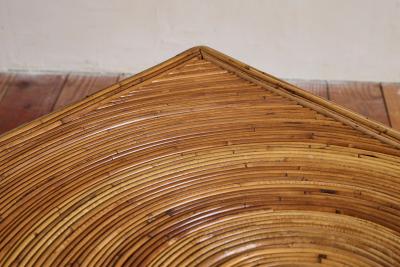 Gabriella Crespi Gabriella Crespi Style Pencil Reed Coffee Table