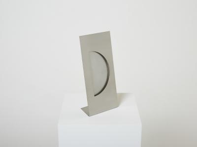 Gabriella Crespi Gabriella Crespi for Christian Dior brushed steel picture frame 1970