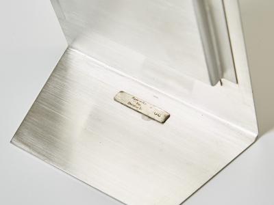 Gabriella Crespi Gabriella Crespi for Christian Dior brushed steel picture frame 1970