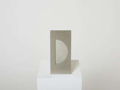 Gabriella Crespi Gabriella Crespi for Christian Dior brushed steel picture frame 1970