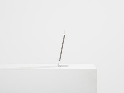 Gabriella Crespi Gabriella Crespi for Christian Dior brushed steel vanity mirror 1970