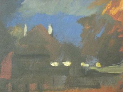 Gacy Ofkja Untitled Landscape Painting by Gacy Ofkja