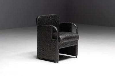 Gae Aulenti Armchairs Tlinkit by Gae Aulenti for Tecno Italy 1990s