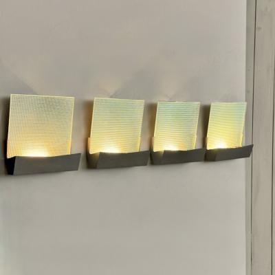 Gae Aulenti Gae Aulenti and Achille Castiglioni Diamante wall lights model no 2672