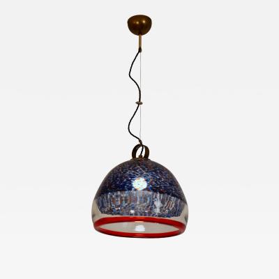 Gae Aulenti Gae Aulenti chandelier Neverrino Murano glass for Vistosi Italy c1960