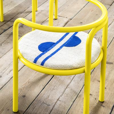 Gae Aulenti Gae Aulenti for Poltronova Set of Four Chairs mod Locus Solus