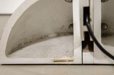 Gae Aulenti La Ruspa Table Lamp by Gae Aulenti manufactured by Martinelli Luce Italy 1968