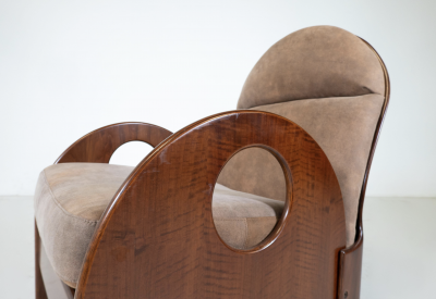 Gae Aulenti Mid Century Arcata Armchair by Gae Aulenti for Poltronova 1960s