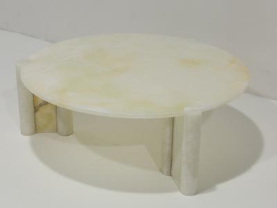 Gae Aulenti Onyx Cocktail Table in Gae Aulenti Style