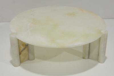 Gae Aulenti Onyx Cocktail Table in Gae Aulenti Style