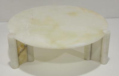 Gae Aulenti Onyx Cocktail Table in Gae Aulenti Style