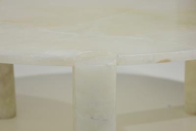 Gae Aulenti Onyx Cocktail Table in Gae Aulenti Style