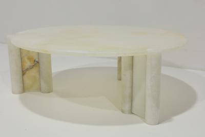 Gae Aulenti Onyx Cocktail Table in Gae Aulenti Style