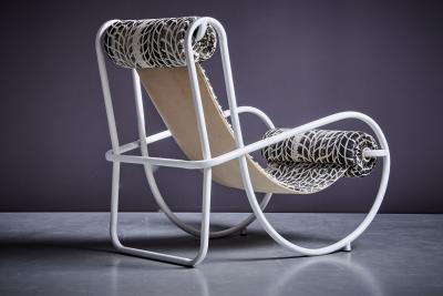 Gae Aulenti Pair of Gae Aulenti Lounge Chairs curated by Michael Sailstorfer