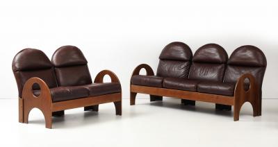 Gae Aulenti Three Seat Sofa