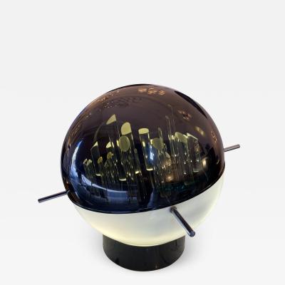 Gaetano Missaglia Space Age Lucite and Metal Sculpture Lamp by Gaetano Missaglia Italy 1970s