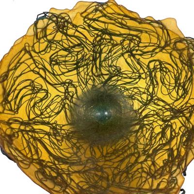 Gaetano Pesce Large Gaetano Pesce Sculpted Resin Center piece Bowl Mark Gaetano Pesce