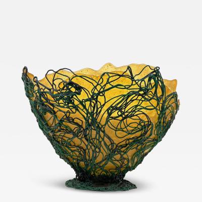 Gaetano Pesce Large Gaetano Pesce Sculpted Resin Center piece Bowl Mark Gaetano Pesce
