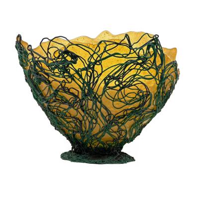 Gaetano Pesce Large Gaetano Pesce Sculpted Resin Center piece Bowl Mark Gaetano Pesce