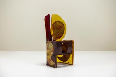Gaetano Pesce Nobodys Perfect Chair by Gaetano Pesce X Etro for Zerodisegno Italy 2003