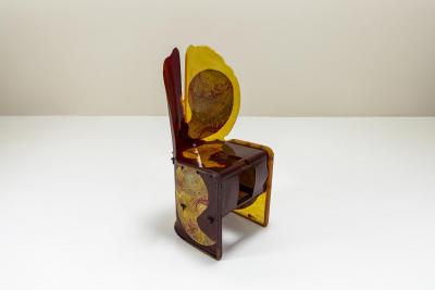 Gaetano Pesce Nobodys Perfect Chair by Gaetano Pesce X Etro for Zerodisegno Italy 2003