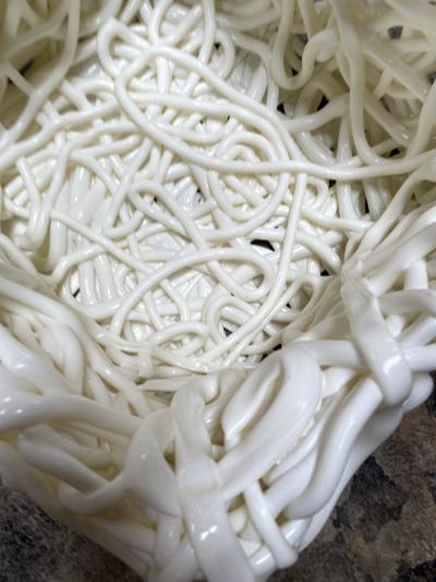 Gaetano Pesce Senzafine Soft Resin Basket by Gateano Pesce