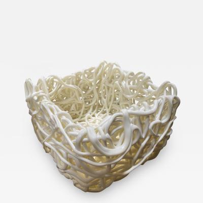 Gaetano Pesce Senzafine Soft Resin Basket by Gateano Pesce