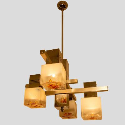 Gaetano Sciolari 1970S GAETANO SCIOLARI CEILING LIGHT FOR MAZZEGA