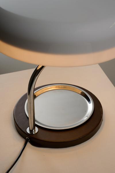 Gaetano Sciolari Desk Lamp with Integrated Tray 1970s