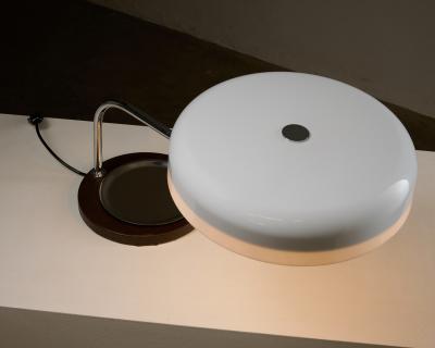 Gaetano Sciolari Desk Lamp with Integrated Tray 1970s