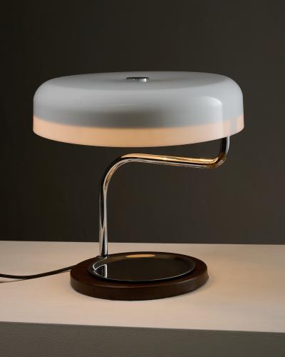 Gaetano Sciolari Desk Lamp with Integrated Tray 1970s