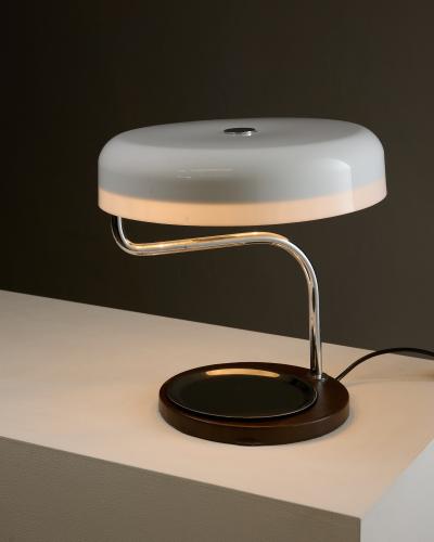 Gaetano Sciolari Desk Lamp with Integrated Tray 1970s