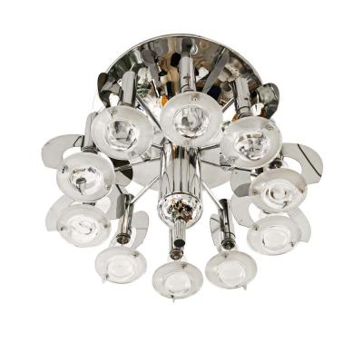 Gaetano Sciolari FLASH MOUNT CEILING LIGHT BY GAETANO SCIOLARI 1970S