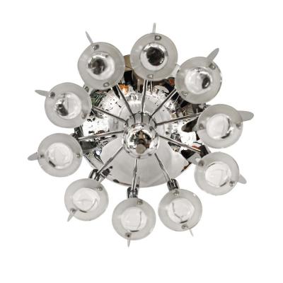 Gaetano Sciolari FLASH MOUNT CEILING LIGHT BY GAETANO SCIOLARI 1970S