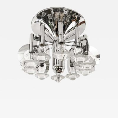 Gaetano Sciolari FLASH MOUNT CEILING LIGHT BY GAETANO SCIOLARI 1970S