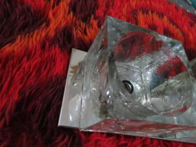 Gaetano Sciolari Fantastic Gaetano Sciolari Ice Cube Wall Light Fixture Mid Century Modern