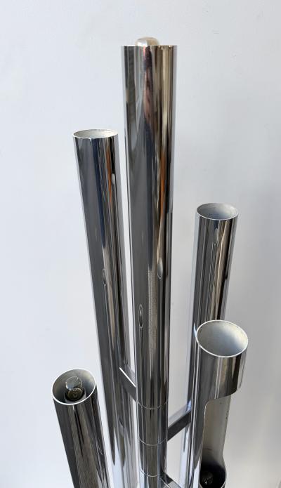 Gaetano Sciolari Floor Lamp Organ by Gaetano Sciolari Italy 1970s