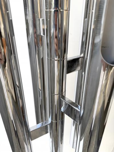 Gaetano Sciolari Floor Lamp Organ by Gaetano Sciolari Italy 1970s