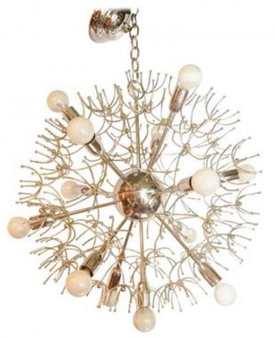 Gaetano Sciolari Gaetano Sciolari Sputnik Chandelier in chrome
