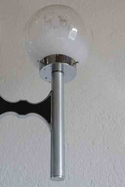 Gaetano Sciolari Italian Space Age Three Lights Floor Lamp by Gaetano Sciolari 1970s
