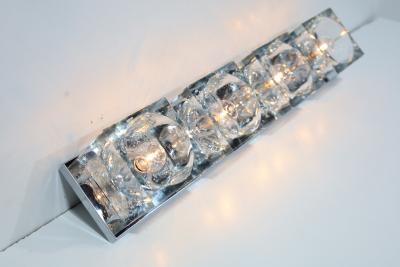 Gaetano Sciolari Murano Block Glass Sconce or Ceiling Light by Gaetano Sciolari for Lightolier