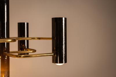 Gaetano Sciolari Pair Ceiling Lamps by Gaetano Sciolari for Boulanger Italy 1970s