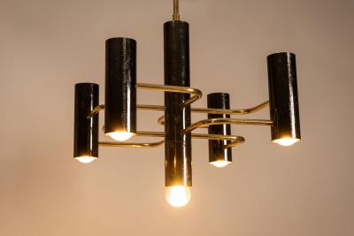 Gaetano Sciolari Pair Ceiling Lamps by Gaetano Sciolari for Boulanger Italy 1970s