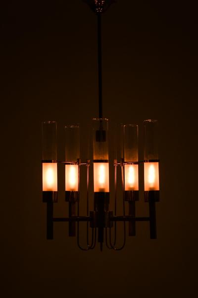 Gaetano Sciolari Very Rare Ceiling Lamp by Gaetano Sciolari 1950s