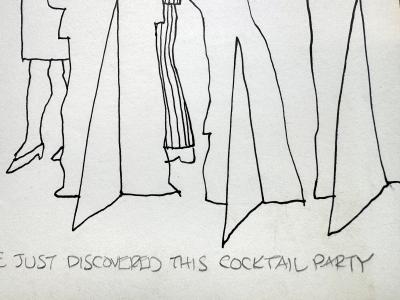 Gahan Wilson Cocktail Party Surprise Conceptual Artist