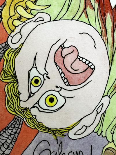 Gahan Wilson Grotesque Monsters Demons Eating Human Flesh