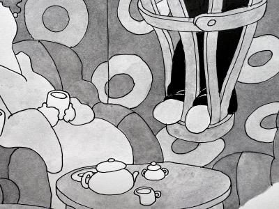 Gahan Wilson House Arrest Conceptual Art for The New Yorker