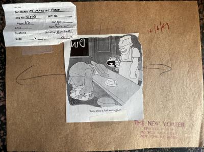 Gahan Wilson How About a Little More Coffee New Yorker Cartoon