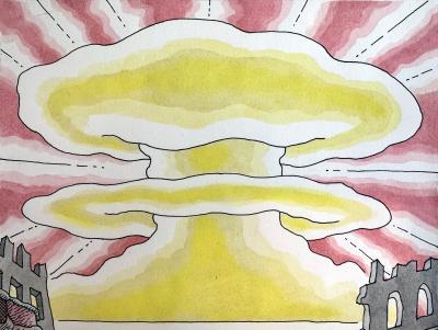 Gahan Wilson Original Gahan Wilson Artwork War on Drugs is Really Getting Out of Hand